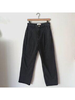 Abercrombie & Fitch The Loose High Rise Black Jeans Women's Size 27/4